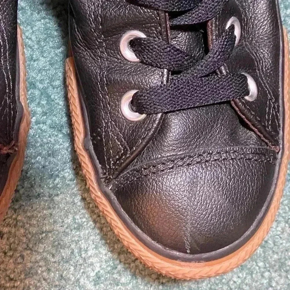 Vintage Converse Men's Sneakers 6 Black All Star‎ Chuck Taylor Street Mid Retro - Picture 6 of 8